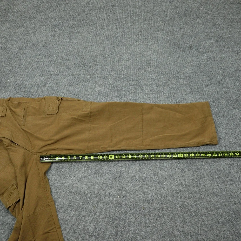 5.11 Tactical Pants Mens 34x32 Brown Stryke Flex-Tac Ripstop Cargo Workwear